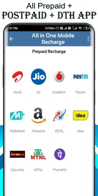 All in One Mobile Recharge - Mobile Recharge App android App screenshot 0