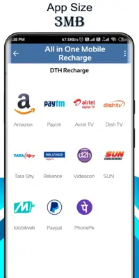 All in One Mobile Recharge - Mobile Recharge App android App screenshot 2